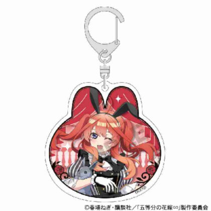 The Quintessential Quintuplets∽ Acrylic Key Chain Satsuki Nakano Monochrome Bunny Dress (五等分の花嫁∽ アクリルキーホルダー 中野五月 モノクロバニードレス)