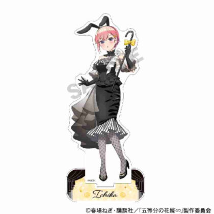 The Quintessential Quintuplets∽ Acrylic Stand Ichika Nakano Monochrome Bunny Dress (五等分の花嫁∽ アクリルスタンド 中野一花 モノクロバニードレス)