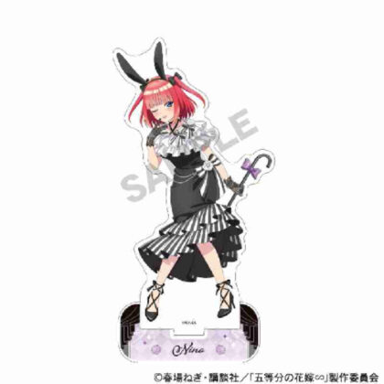 The Quintessential Quintuplets∽ Acrylic Stand Nino Nakano Monochrome Bunny Dress (五等分の花嫁∽ アクリルスタンド 中野二乃 モノクロバニードレス)