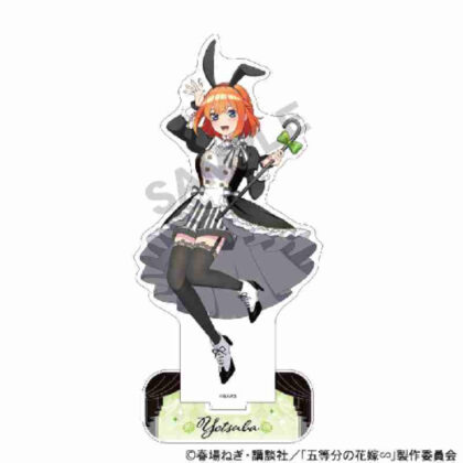 The Quintessential Quintuplets∽ Acrylic Stand Yotsuba Nakano Monochrome Bunny Dress (五等分の花嫁∽ アクリルスタンド 中野四葉 モノクロバニードレス)