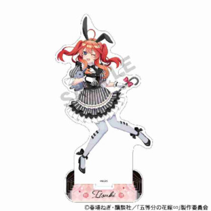 The Quintessential Quintuplets∽ Acrylic Stand Satsuki Nakano Monochrome Bunny Dress (五等分の花嫁∽ アクリルスタンド 中野五月 モノクロバニードレス)