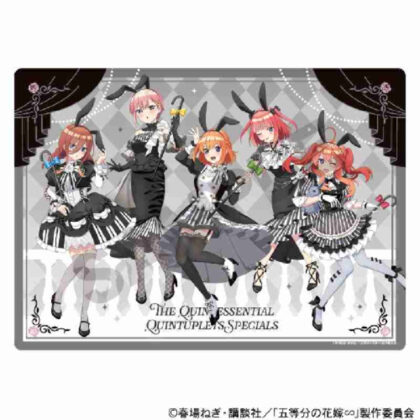 The Quintessential Quintuplets Shitajiki Monochrome Bunny Dress B (五等分の花嫁 下敷き モノクロバニードレス B)