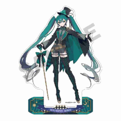 Hatsune Miku Acrylic Stand Hatsune Miku Black Circus (初音ミク アクリルスタンド 初音ミク ブラックサーカス)
