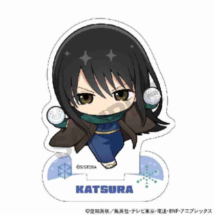 Gintama acrylic stand Kotaro Katsura mini character snowball fight (銀魂 アクリルスタンド 桂小太郎 ミニキャラ雪合戦)