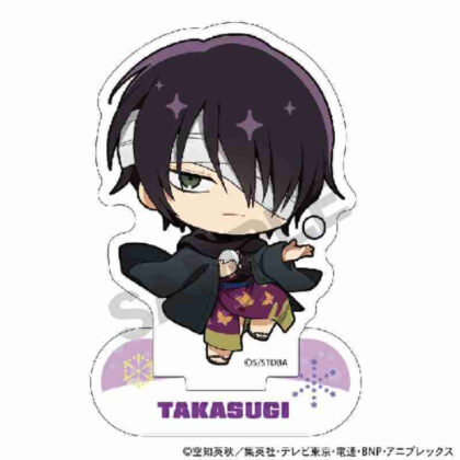 Gintama Acrylic Stand Shinsuke Takasugi Mini Character Snowball Fight (銀魂 アクリルスタンド 高杉晋助 ミニキャラ雪合戦)