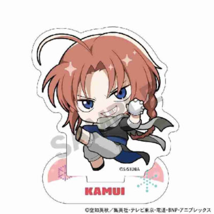 Gintama Acrylic Stand Kamui Mini Character Snowball Fight (銀魂 アクリルスタンド 神威 ミニキャラ雪合戦)