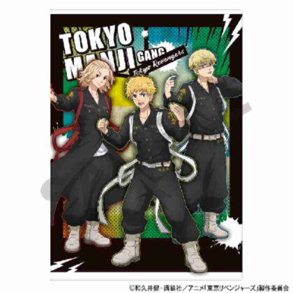 Tokyo Revengers Single Clear File Tokyo Mankai Provocation (東京リベンジャーズ シングルクリアファイル 東京卍會 挑発)