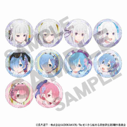 Re:ZERO -Starting Life in Another World- Trading Can Badge 127909 (Re:ゼロから始める異世界生活 トレーディング缶バッジ 127909)