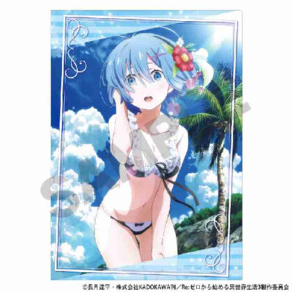 Re: Life in a Different World from Zero Single Clear File Rem Swimsuit (Re:ゼロから始める異世界生活 シングルクリアファイルレム 水着)