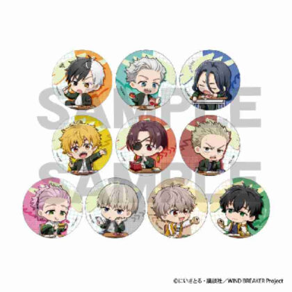WIND BREAKER トレーディング缶バッジ ぷちクラ (WIND BREAKER 交易罐徽章 Puchikura)
