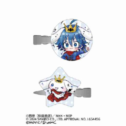 魔入りました!入間くん×サンリオキャラクターズ 前髪クリップセット 入間×シナモロール DOLLY MIX(どーりーみ (我加入惡魔了！)