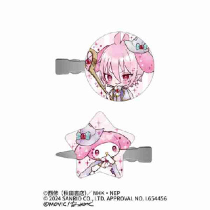 魔入りました!入間くん×サンリオキャラクターズ 前髪クリップセット アスモデウス×マイメロディ DOLLY MIX(どー (我加入了惡魔！)