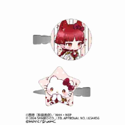 魔入りました!入間くん×サンリオキャラクターズ 前髪クリップセット オペラ×ハローキティ DOLLY MIX(どーりーみ (我加入了惡魔！)