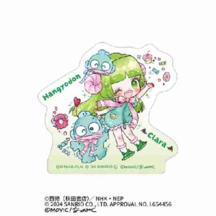 魔入りました!入間くん×サンリオキャラクターズ ステッカー クララ×ハンギョドン DOLLY MIX(どーりーみっくす (我加入了惡魔！)