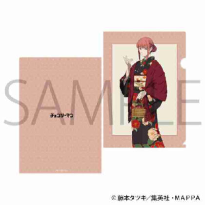 Chainsaw Man Clear File Makima Japanese Wear (チェンソーマン クリアファイル マキマ 和装)