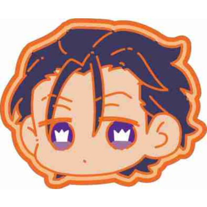 Charisma Embroidery Patch Seal Mini Character Ver. Fumiya Ito (カリスマ 刺繍ワッペンシール ミニキャラVer. 伊藤ふみや)