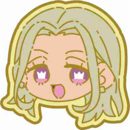 Charisma Embroidery Patch Seal Mini Character Ver. Terra (カリスマ 刺繍ワッペンシール ミニキャラVer. テラ)