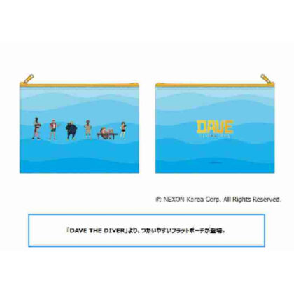 DAVE THE DIVER フラットポーチ (DAVE THE DIVER 扁平小包)