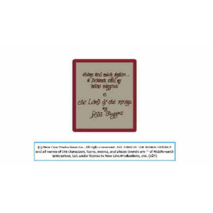 The Lord of the Rings Magnet (The Lord of the Rings マグネット)