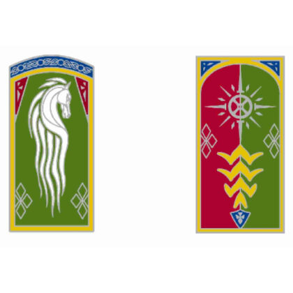 THE LORD OF THE RINGS: THE WAR OF THE ROHIRRIM Pin Badge Set of 2 (THE LORD OF THE RINGS:THE WAR OF THE ROHIRRIM ピンバッジ2個セット)