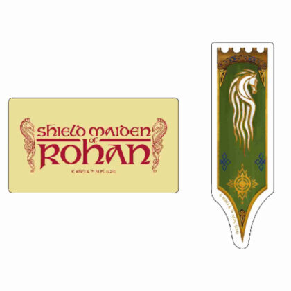 THE LORD OF THE RINGS:THE WAR OF THE ROHIRRIM Sticker Set of 2 B (THE LORD OF THE RINGS:THE WAR OF THE ROHIRRIM ステッカー 2枚セット B)