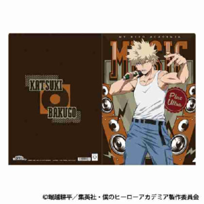 My Hero Academia Clear File Katsuki Bakugou U.A. BEAT BOXER (僕のヒーローアカデミア クリアファイル 爆豪勝己 U.A. BEAT BOXER)