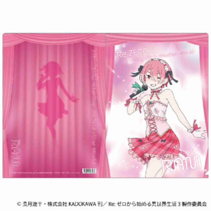 Re:ZERO -Starting Life in Another World- Clear File Ram (December 2024 Edition) (Re:ゼロから始める異世界生活 クリアファイル ラム(2024年12月版))
