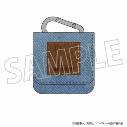 Haikyu!! Mini pouch with carabiner Nekoma High School (ハイキュー!! カラビナ付きミニポーチ 音駒高校)
