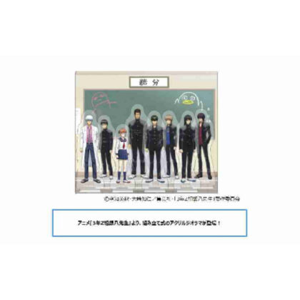 3rd grade Z class Ginpachi teacher acrylic diorama (3年Z組銀八先生 アクリルジオラマ)