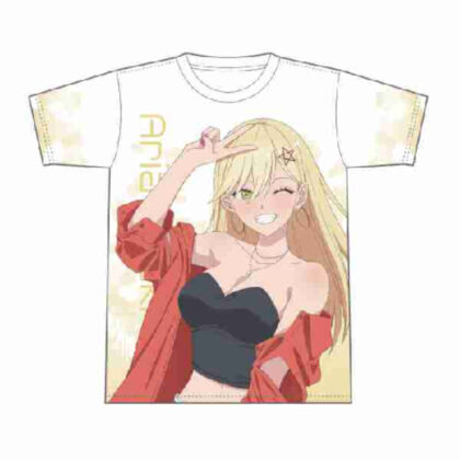 2.5次元の誘惑 フルグラフィックTシャツ 喜咲アリア (2.5次元誘惑全圖T卹Aria Kisaki)