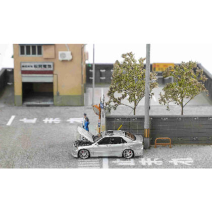 1/64 トヨタ アルテッツァ RS200 SXE10 シルバーメタリック (1/64 豐田 Altezza RS200 SXE10 銀色金屬漆)
