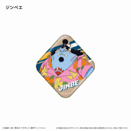 ONE PIECE Can Magnet Jinbe (ONE PIECE 缶マグネット ジンベエ)