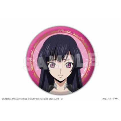 コードギアス 奪還のロゼ マット缶バッジ 03 サクヤ (Code Geass 玫瑰色的救贖 霧面罐徽章 03 咲夜)