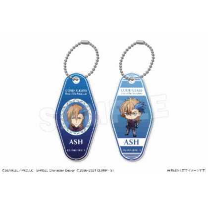 コードギアス 奪還のロゼ モーテルキーホルダーセット 02 アッシュ (Code Geass 奪回玫瑰汽車旅館鑰匙圈套裝 02 灰燼)