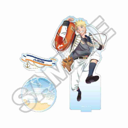 NARUTO-ナルト- 疾風伝 マリンルック アクリルスタンド うずまきナルト (NARUTO 疾風傳 海洋風格 壓克力支架 漩渦鳴人)