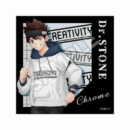 Dr.STONE Monotone Street Sticker Chrome (Dr.STONE Monotone Street ステッカー クロム)