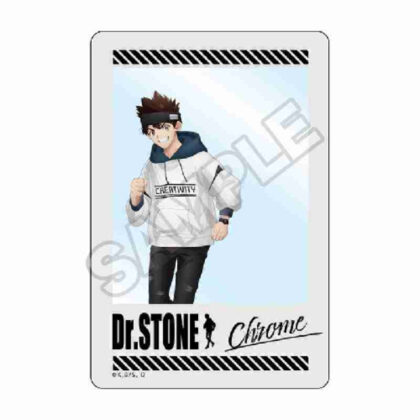 Dr.STONE Monotone Street Character Pic Chrome (Dr.STONE Monotone Street キャラPic クロム)