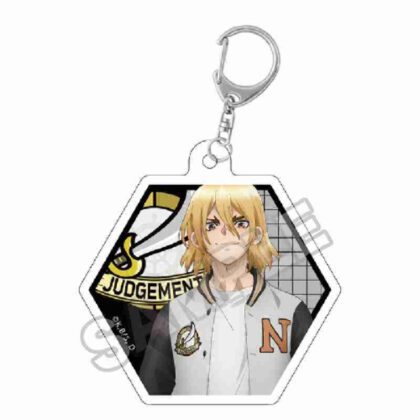 Dr.STONE Monotone Street Die-cut Acrylic Keychain Nanami Ryusui (Dr.STONE Monotone Street ダイカットアクリルキーチェーン 七海龍水)