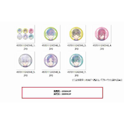 ブルーロック Jewel Flash Vol.3 缶バッジ (Blue Rock Jewel Flash Vol.3 罐徽章)