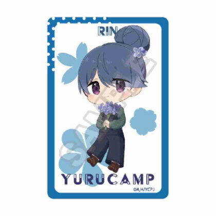 Yurucamp△ SEASON3 Flower Character Pic Rin Shima (ゆるキャン△ SEASON3 フラワー キャラPic 志摩リン)