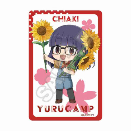 Yurucamp△ SEASON3 Flower Character Pic Chiaki Ogaki (ゆるキャン△ SEASON3 フラワー キャラPic 大垣千明)
