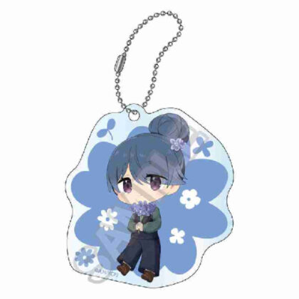 Yurucamp△ SEASON3 Flower Acrylic Keychain Rin Shima (ゆるキャン△ SEASON3 フラワー アクリルキーチェーン 志摩リン)