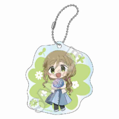 Yurucamp△ SEASON3 Flower Acrylic Keychain Aoi Inuyama (ゆるキャン△ SEASON3 フラワー アクリルキーチェーン 犬山あおい)