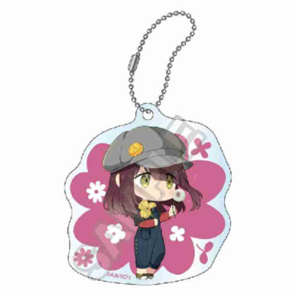 Yurucamp△ SEASON3 Flower Acrylic Keychain Ayano Toki (ゆるキャン△ SEASON3 フラワー アクリルキーチェーン 土岐綾乃)