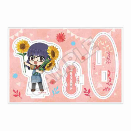 Yurucamp△ SEASON3 Flower Acrylic Stand Jr. Chiaki Ogaki (ゆるキャン△ SEASON3 フラワー アクリルスタンドJr. 大垣千明)
