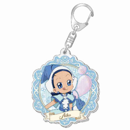 Ojamajo Doremi Dokkan! Glitter acrylic key chain soap bubble Ver. Aiko Seno (おジャ魔女どれみドッカーン! ラメ入りアクリルキーホルダーシャボン玉Ver. 妹尾あいこ)