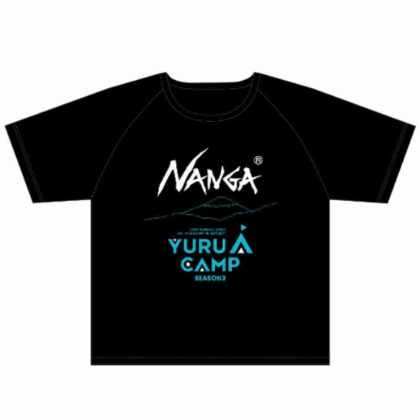 Yurucamp△ SEASON3×NANGA Big Silhouette T-shirt (ゆるキャン△ SEASON3×NANGA ビッグシルエットTシャツ)