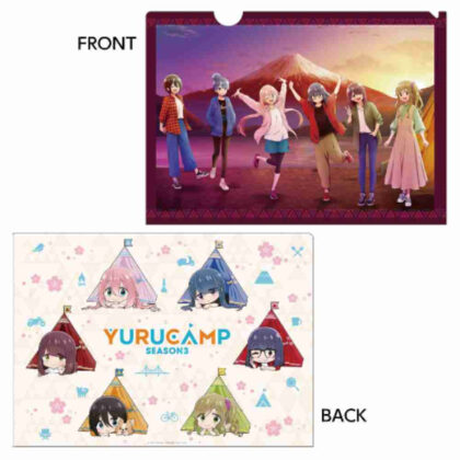 Yurucamp△ SEASON3 A4 clear file (ゆるキャン△ SEASON3 A4クリアファイル)