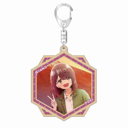 Yurucamp△ SEASON3 Original illustration wood key chain Ayano Toki (ゆるキャン△ SEASON3 描き下ろしウッドキーホルダー土岐綾乃)
