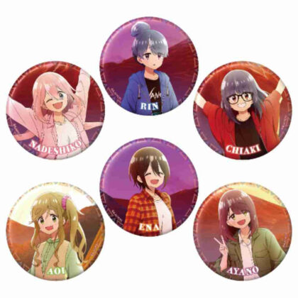 Yurucamp△ SEASON3 Trading Original Big Can Badge (ゆるキャン△ SEASON3 トレーディング描き下ろしおっきめ缶バッジ)
